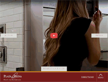 Tablet Screenshot of plazalareina.com